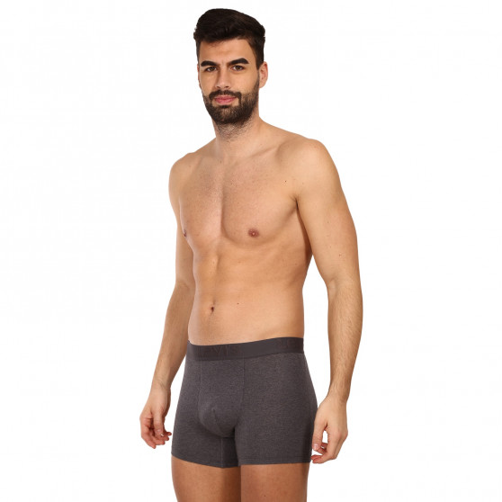 3PACK Boxershorts til mænd Levis grå (905045001 007)