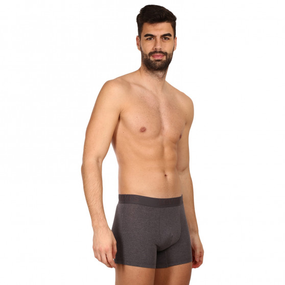 3PACK Boxershorts til mænd Levis grå (905045001 007)