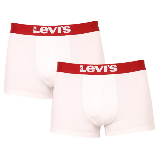 2PACK Boxershorts til mænd Levis hvid (905002001 317)