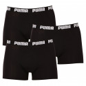 3PACK Boxershorts til mænd Puma sort (701206546 001)