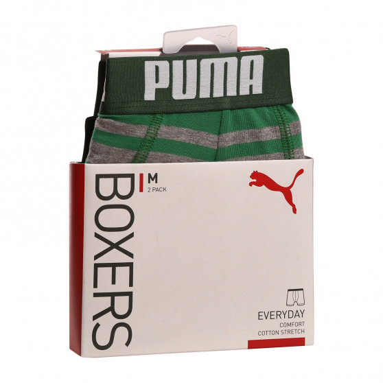 2PACK Boxershorts til mænd Puma flerfarvet (601015001 327)