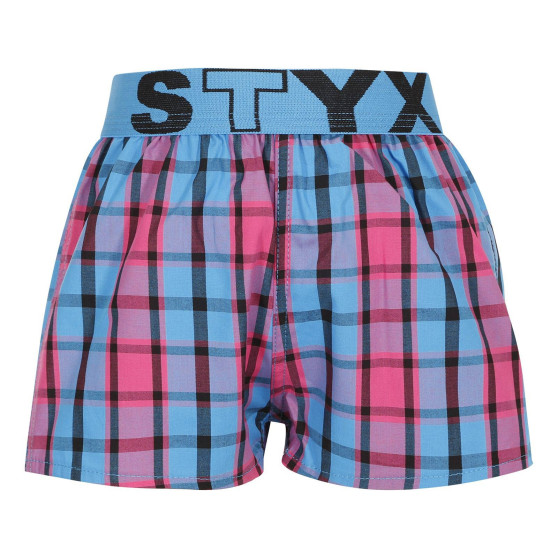 Børneshorts Styx sportselastik flerfarvet (BJ934)