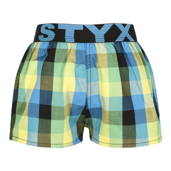 Børneshorts Styx sportselastik flerfarvet (BJ936)