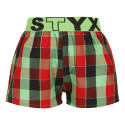 Børneshorts Styx sportselastik flerfarvet (BJ938)