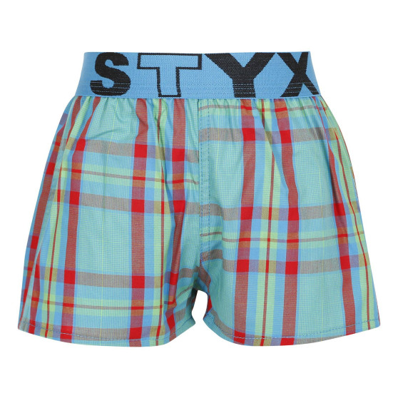 Børneshorts Styx sportselastik flerfarvet (BJ939)