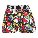 Børneshorts Styx kunst sport gummi jul (BJ1450)