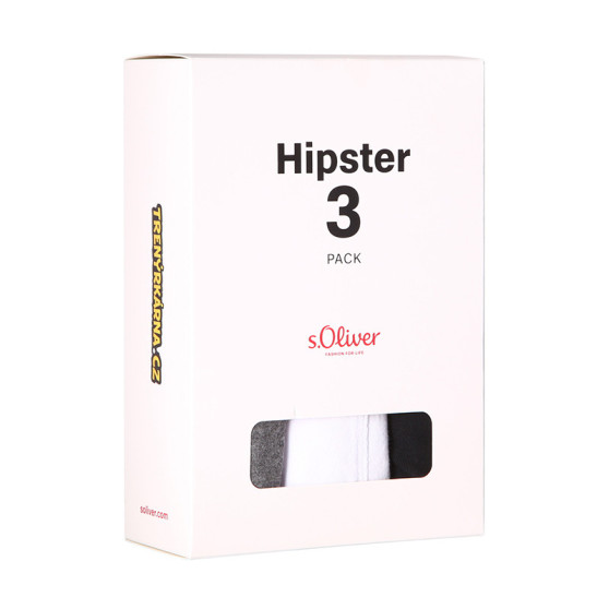 3PACK Boxershorts til mænd S.Oliver flerfarvet (JH-34H-83013768)