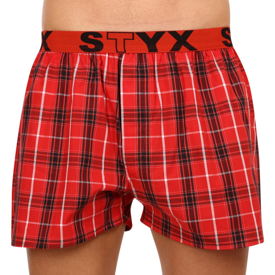 Boxershorts til mænd Styx sport gummi flerfarvet (B931)