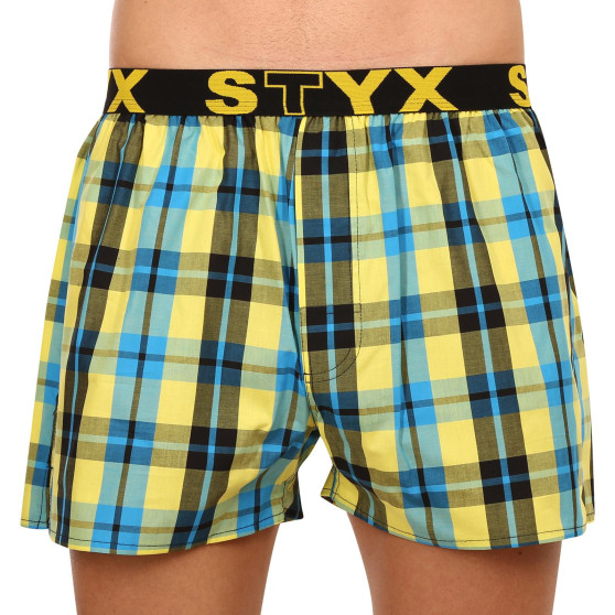 Boxershorts til mænd Styx sport gummi flerfarvet (B933)