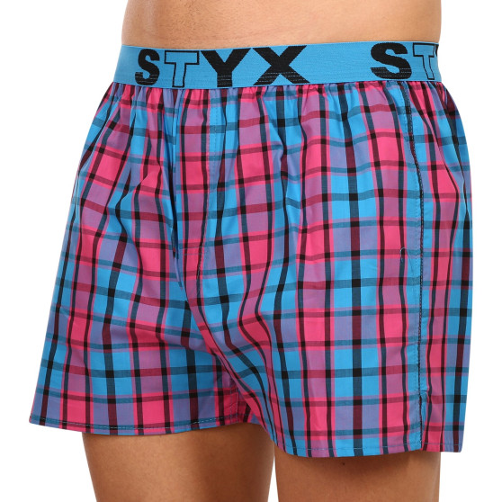 Boxershorts til mænd Styx sport gummi flerfarvet (B934)