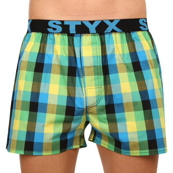 Boxershorts til mænd Styx sport gummi flerfarvet (B936)