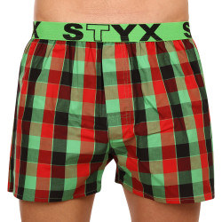 Boxershorts til mænd Styx sport gummi flerfarvet (B938)