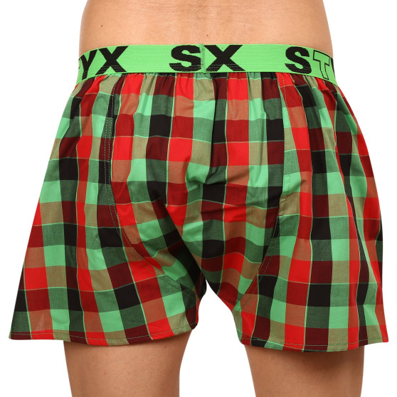 Boxershorts til mænd Styx sport gummi flerfarvet (B938)