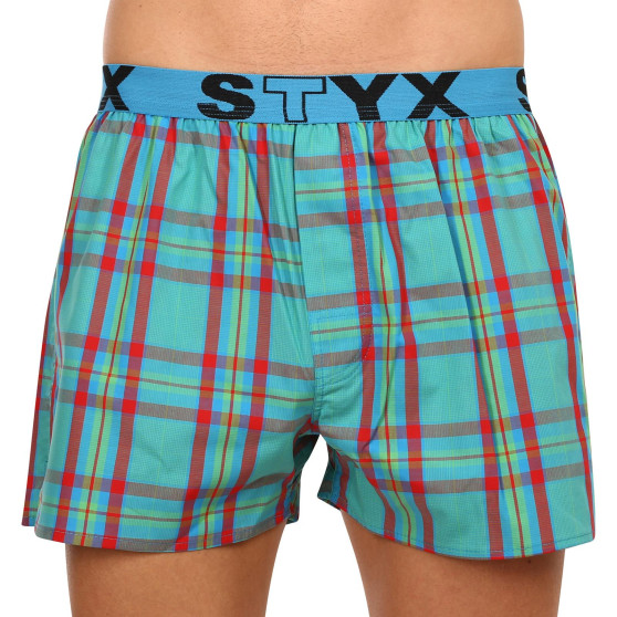 Boxershorts til mænd Styx sport gummi flerfarvet (B939)