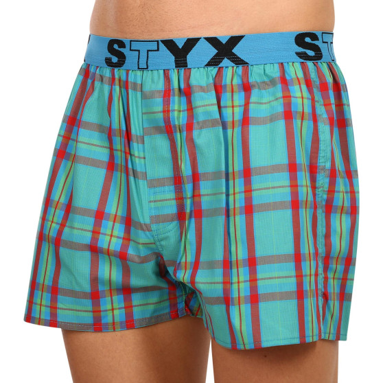 Boxershorts til mænd Styx sport gummi flerfarvet (B939)