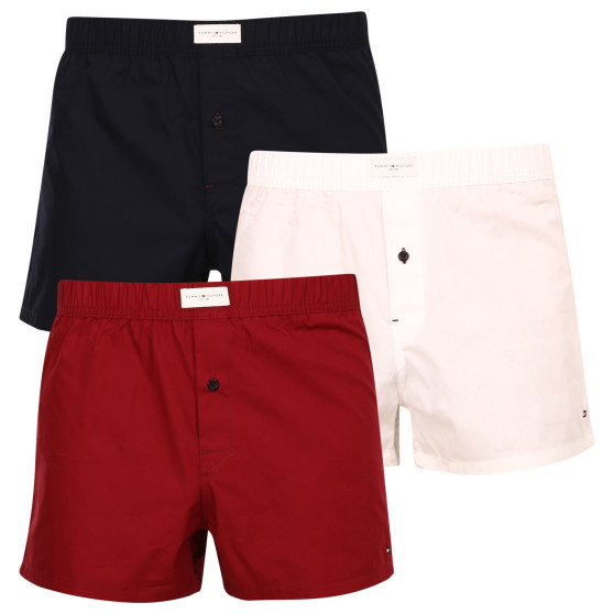 3PACK Boxershorts til mænd Tommy Hilfiger flerfarvet (UM0UM02848 0WE)