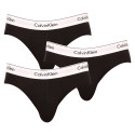 3PACK Trusser til mænd Calvin Klein sort (NB2379A-001)