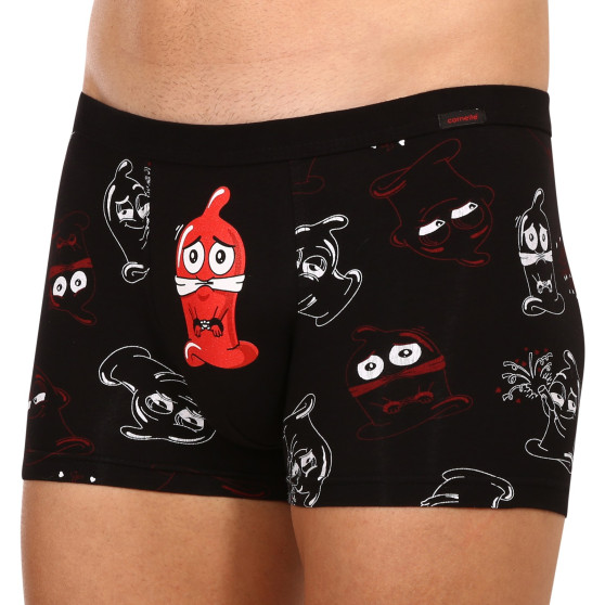 Boxershorts til mænd Cornette gummi black (280/221)