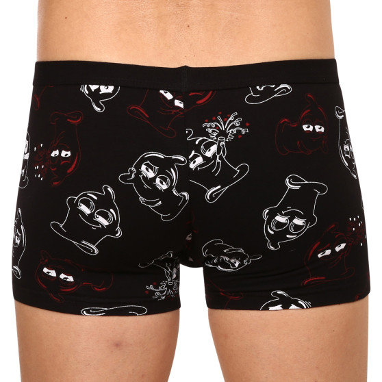 Boxershorts til mænd Cornette gummi black (280/221)