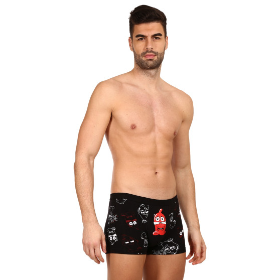 Boxershorts til mænd Cornette gummi black (280/221)