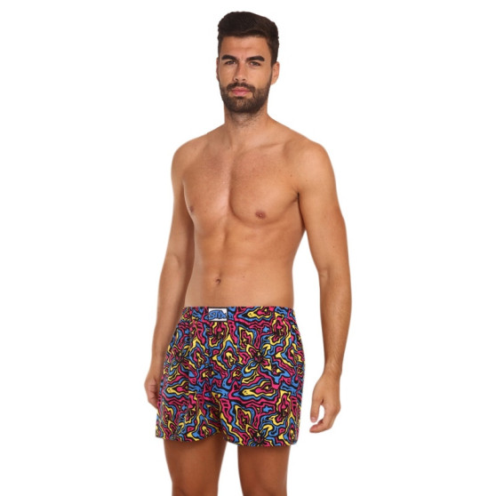 3PACK Boxershorts til mænd Styx art klassisk gummi flerfarvet (3A14051)