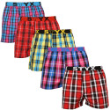 5PACK Boxershorts til mænd Styx sport elastik flerfarvet (B9312345)