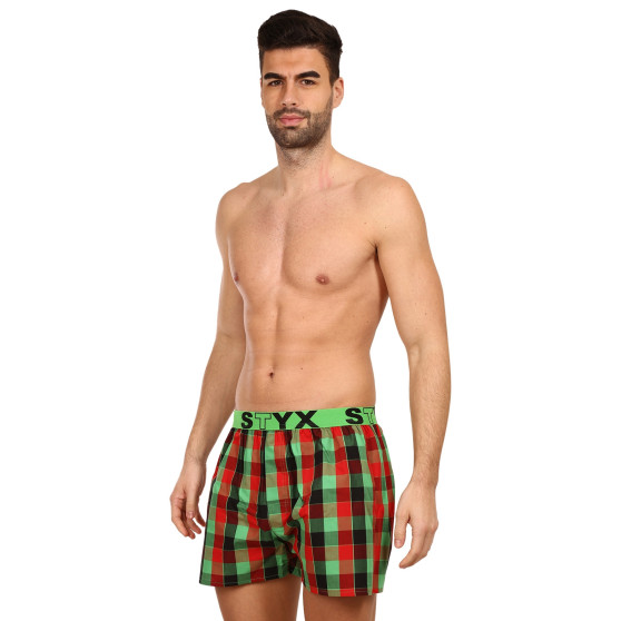 5PACK Boxershorts til mænd Styx sport elastik flerfarvet (B9312345)