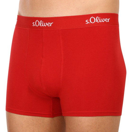 3PACK Boxershorts til mænd S.Oliver flerfarvet (JH-34B-51136323)