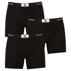 3PACK Boxershorts til mænd Calvin Klein sort (NB3529A-UB1)