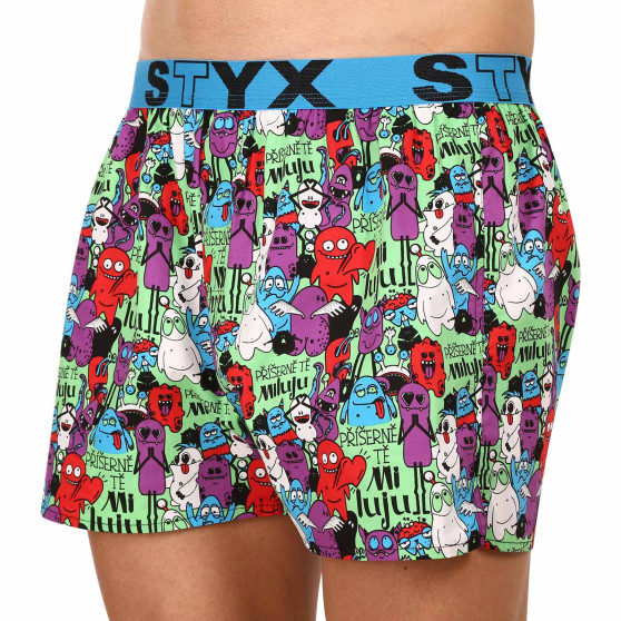 Boxershorts til mænd Styx art sports gummi monsters (B1555)