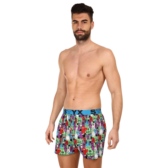 Boxershorts til mænd Styx art sports gummi monsters (B1555)