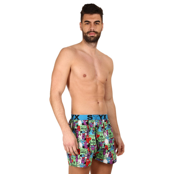 Boxershorts til mænd Styx art sports gummi monsters (B1555)