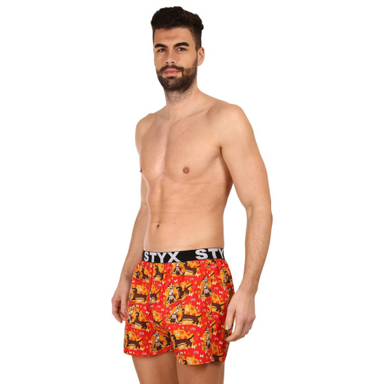 Boxershorts til mænd Styx kunst sport gummi hunde (B1554)