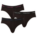 3PACK Trusser til mænd Calvin Klein sort (U2661G-CAQ)