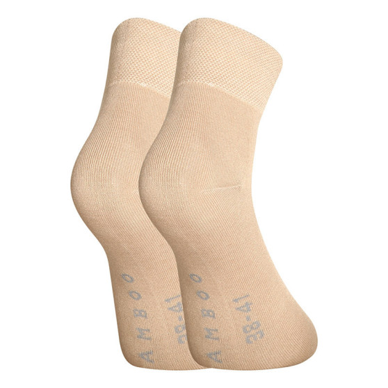 3PACK sokker Gino bambus beige (82004)