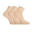 3PACK sokker Gino bambus beige (82004)