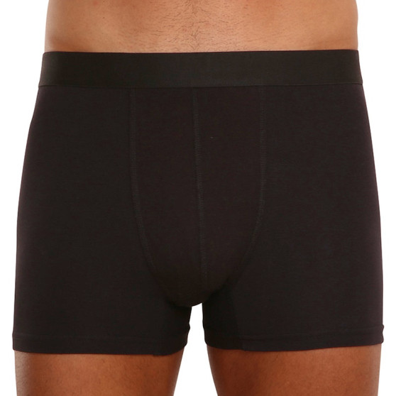 3PACK Boxershorts til mænd Nedeto sort (3NDTB001)