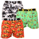 3PACK Boxershorts til mænd Styx art sports gummi flerfarvet (3B13497)