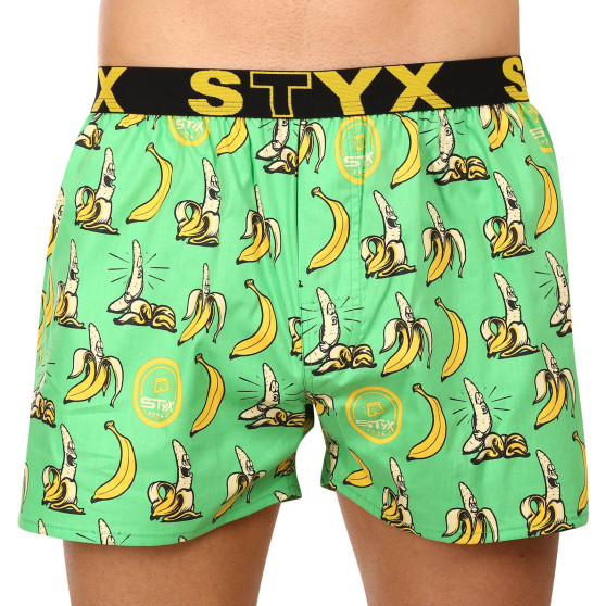 3PACK Boxershorts til mænd Styx art sports gummi flerfarvet (3B13497)