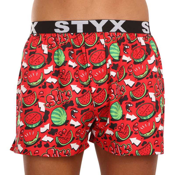 5PACK Boxershorts til mænd Styx art sports gummi flerfarvet (5B1126913)