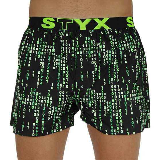 5PACK Boxershorts til mænd Styx art sports gummi flerfarvet (5B1126913)