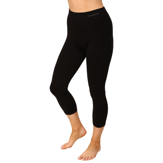 Leggings til kvinder Gina bamboo black (95032)