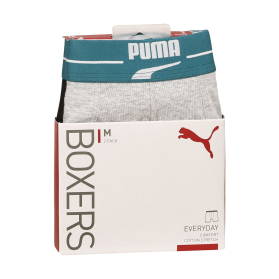 2PACK Boxershorts til mænd Puma flerfarvet (701221415 004)