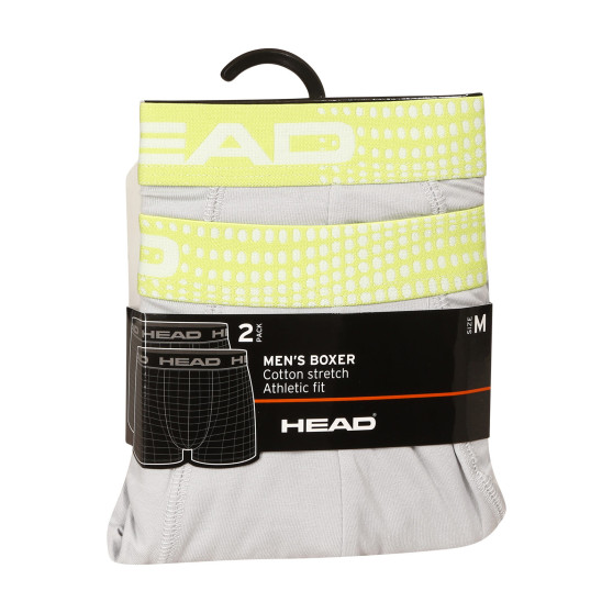 2PACK Boxershorts til mænd HEAD grey (701221813 002)