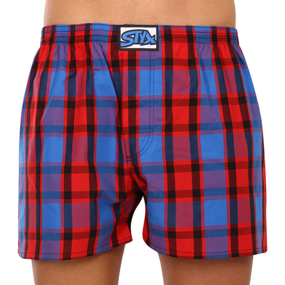 3PACK Boxershorts til mænd Styx classic elastic flerfarvet (3A93178)