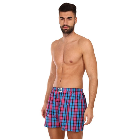 3PACK Boxershorts til mænd Styx classic elastic flerfarvet (3A93489)