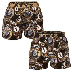 2PACK Boxershorts til mænd Styx art / KTV sportsgummi (2BT1655)