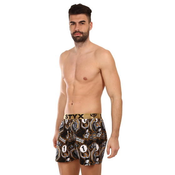 2PACK Boxershorts til mænd Styx art / KTV sportsgummi (2BT1655)