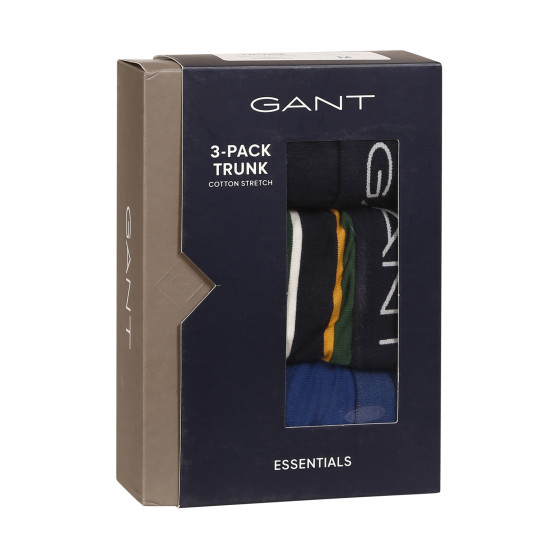 3PACK Boxershorts til mænd Gant flerfarvet (902243013-433)