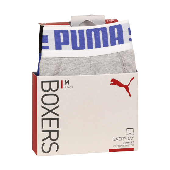 2PACK Boxershorts til mænd Puma flerfarvet (651003001 031)